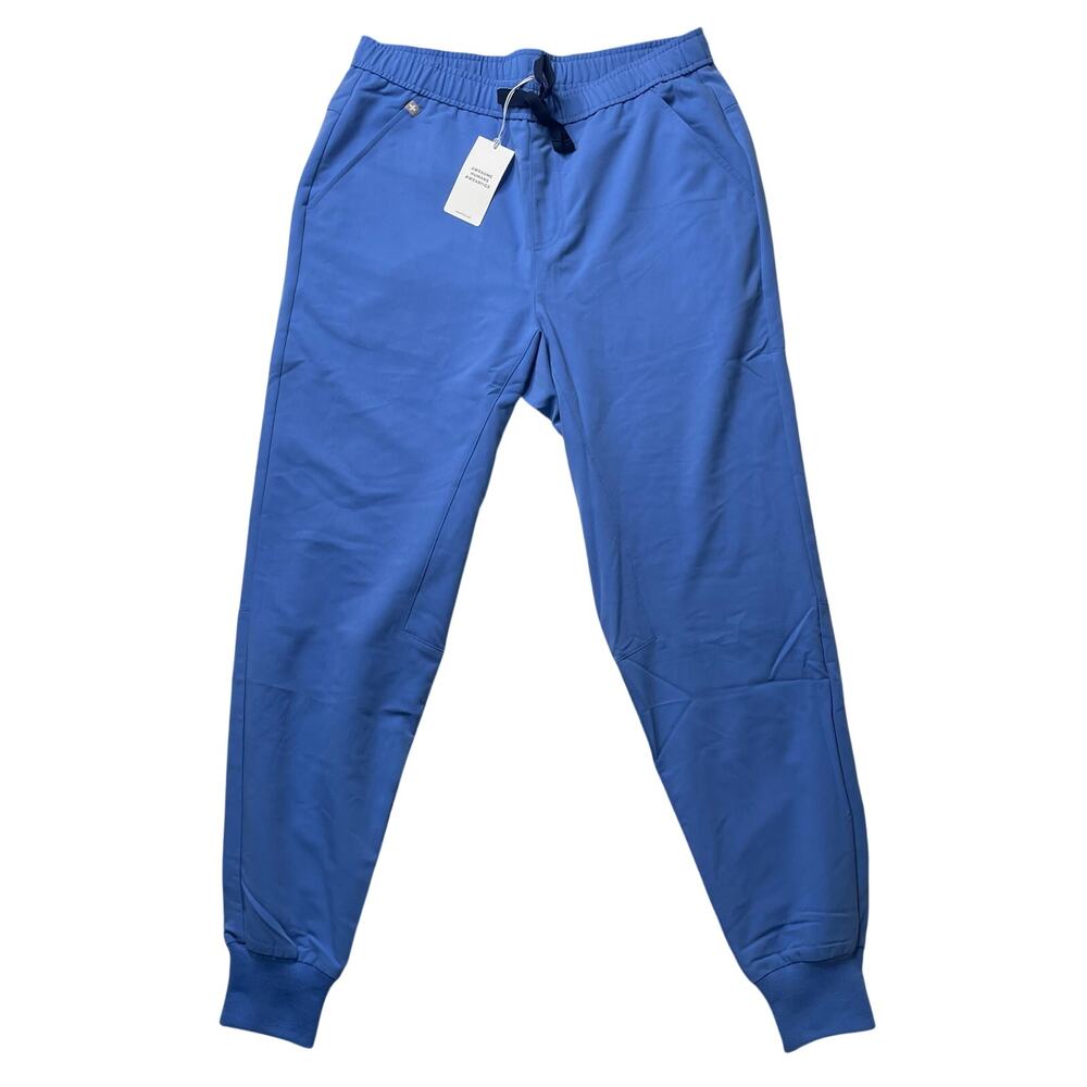 NWT Figs Tansen Jogger Scrub Pants Ceil Blue Size Large Men's